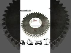 1R-5842 कम रखरखाव वाला E312 उत्खनन यात्रा 1 स्टेज प्लैनेटरी गियर जिसमें हीट ट्रीटमेंट और कम शोर है