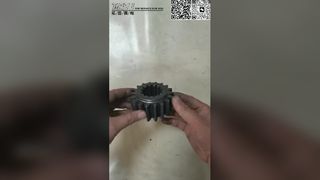 418-7160 E349D2 खुदाई स्विंग 1 स्टेज सन गियर पार्ट्स स्विंग ड्राइव खुदाई स्पेयर पार्ट्स के लिए