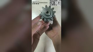 LQ15V00007S099 प्लैनेटरी रिड्यूसर SK250-6 एक्सकेवेटर ट्रैवल 1 स्टेज सन गियर मोटर भारी मशीनरी के लिए