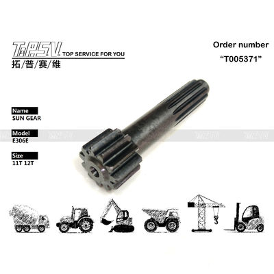 517-7287 संगत E306E खुदाई करने वाला यात्रा 1 स्टेज सन गियर विभिन्न मॉडलों के लिए मशीनरी में प्लैनेटरी रिड्यूसर