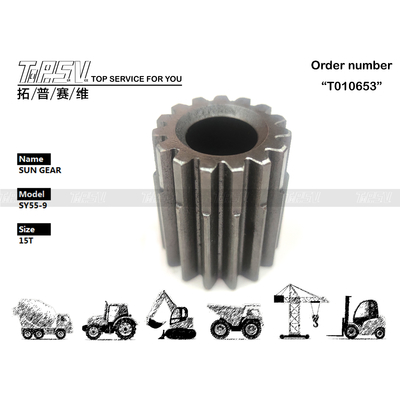 चित्र देखें SY55 उत्खनन यात्रा 2 स्टेज सन गियर उत्खनन मशीनरी में