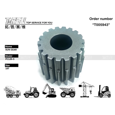 203-27-53310 PC120-5 ट्रैवल 2 स्टेज सन गियर मोटर विथ एक्सकेवेटर ट्रांसमिशन सिस्टम