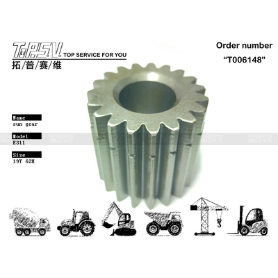 6I-6518 उच्च परिशुद्धता E311 खुदाई करने वाला यात्रा 2 स्टेज सन गियर स्थापित करना आसान है