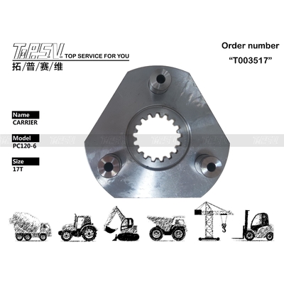 203-26-61120+201-26-62240 सुविधाजनक PC120-6 गियर मेशिंग इंस्टॉलेशन और डील बैग ट्रांसपोर्ट पैकेजिंग के साथ एक्सकेवेटर स्विंग 1 स्टेज कैरियर