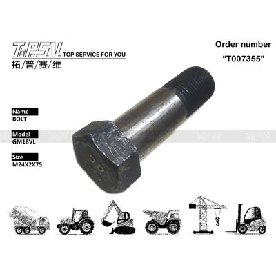 गियर तेल रखरखाव GM18VL खुदाई मशीन मोटर आवास उच्च परिशुद्धता कार्यक्षमता के साथ बोल्ट पंप भागों