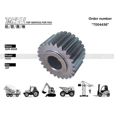 280-2357 परिवहन पैकेजिंग डील्ड बैग E303CR खुदाई करने वाला स्विंग 2 स्टेज सन गियर मशीनरी मरम्मत की दुकानों के लिए आकार पर निर्भर करता है