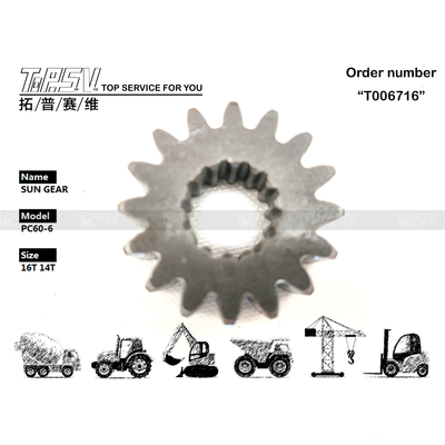 7I-2319 E307 उत्खनन यान यात्रा सूर्य गियर मोटर उत्खनन यान ट्रांसमिशन प्रणाली के लिए शीर्ष विकल्प