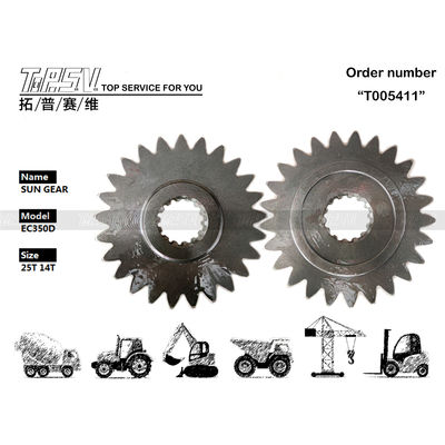 VOE14570934 गियर ऑयल रखरखाव EC290D उत्खनन यंत्र सन गियर उत्खनन यंत्र मशीनरी में उपयोग किया जाता है और काला रंग