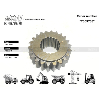 ऊर्जा खनन की आवश्यकता के लिए शीर्ष पायदान DH220-5 उत्खनन स्विंग 1 स्टेज सन गियर मोटर पार्ट्स