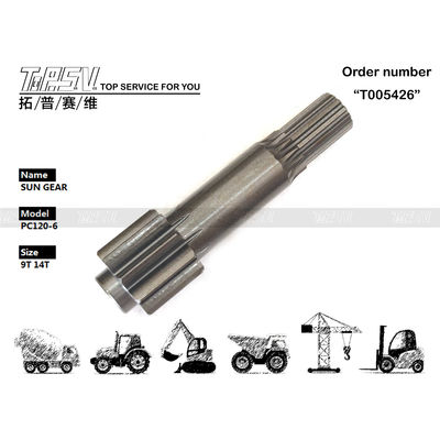 सौदेबाजी बैग काला रंग PC120-6 उत्खनन यात्रा 1 स्टेज सन गियर पार्ट्स परिवहन पैकेजिंग के लिए