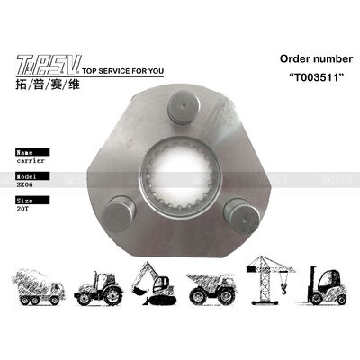 2413N459F1 SK06 एक्सकेवेटर स्विंग 1 स्टेज कैरियर डिवाइस के साथ संगत एक्सकेवेटर गतिशीलता के लिए मजबूत डिजाइन पैकिंग आकार पैकिंग प्रकार पर निर्भर करता है