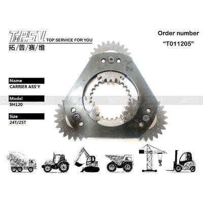 SH120A1 उत्खननकर्ता स्विंग 1 स्टेज कैरियर ASSY भागों के लिए स्विंग ड्राइव उत्खननकर्ता स्पेयर पार्ट्स