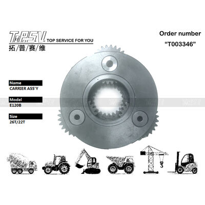 108-9188 E312 उत्खननकर्ता स्विंग 1 स्टेज कैरियर ASSY स्विंग ड्राइव उत्खननकर्ता स्पेयर पार्ट्स के लिए पार्ट्स