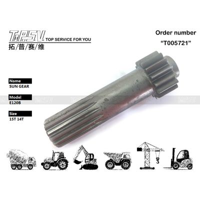 099-0203 खुदाई मशीन ग्रह गियर सन गियर के लिए कैटरपिलर E120B 15T 14T