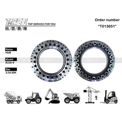 HYUNDAI R210-7 अंतिम ड्राइव स्पेयर पार्ट्स 39Q6-42160 खुदाई Trvael हब