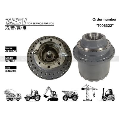 YN15V00037F2 खुदाई मशीन स्पेयर पार्ट्स खुदाई मशीन ड्राइव रिड्यूसर ASSY SK210-8