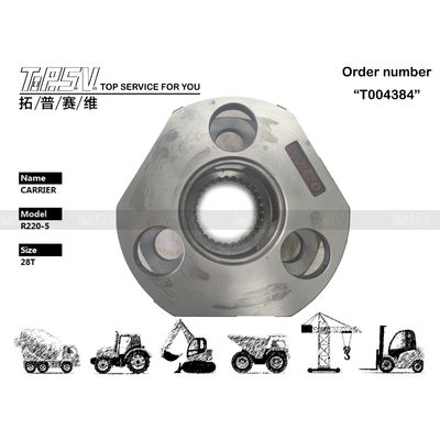 Hyundai R215-7 प्लैनेटरी गियर कैरियर XKAQ-00075 स्विंग 2 स्टेज गियर मेशिंग के साथ
