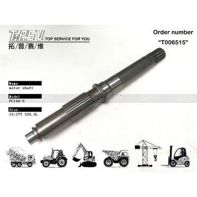 TZ200B2002-01 PC100-5 खुदाई मशीन हाइड्रोलिक मोटर शाफ्ट पहनने के प्रतिरोध