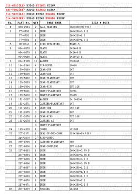 बोल्ट ऑन प्लैनेटरी 511-6013 527-7082 514-9423 514-9426 326D ऊर्जा खनन औद्योगिक मशीनरी के लिए उत्खनन यात्रा ड्राइव