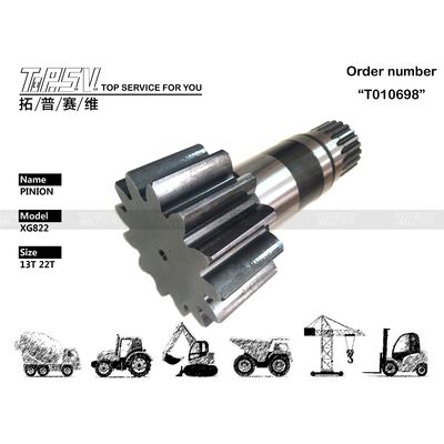 XG822 EXCAVATOR स्विंग पिनियन स्पेयर पार्ट्स इलेक्ट्रॉनिक्स पार्ट्स स्टील मशीनरी की मरम्मत की दुकानें आवश्यक घटक