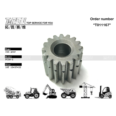 उच्च परिशुद्धता PC30-2 उत्खनन यात्रा 2 स्टेज सन गियर
