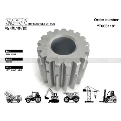 7Y-1430 उच्च परिशुद्धता E320C उत्खनन यात्री 2 स्टेज सौर गियर हाइड्रोलिक मोटर ड्राइव और ग्रह घटक के साथ
