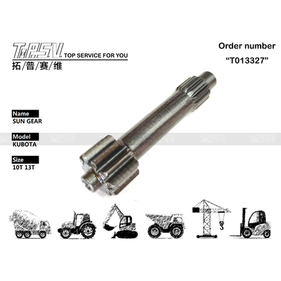 KX20 उत्खनन यंत्र यात्रा 1 चरण उत्खनन यंत्र में सूर्य गियर