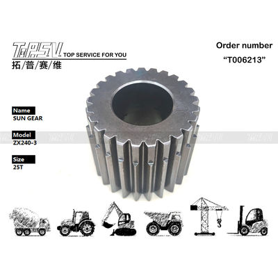 3103054 रखरखाव गियर तेल ZX240-3 खुदाई यात्रा 3 स्टेज सन गियर उच्च परिशुद्धता और स्टील के साथ