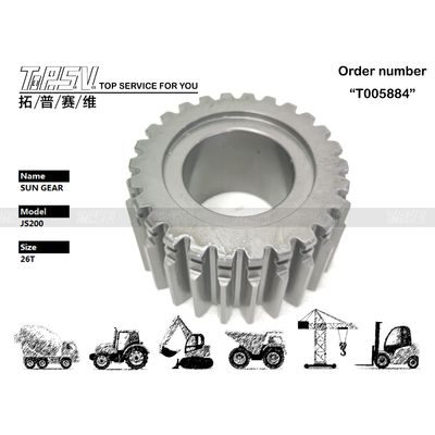 332/H3925 ऊर्जा खनन JS200 उत्खनन यात्रा 2 स्टेज सन गियर प्लैनेटरी रिड्यूसर विभिन्न उत्खनन मॉडलों के साथ संगत