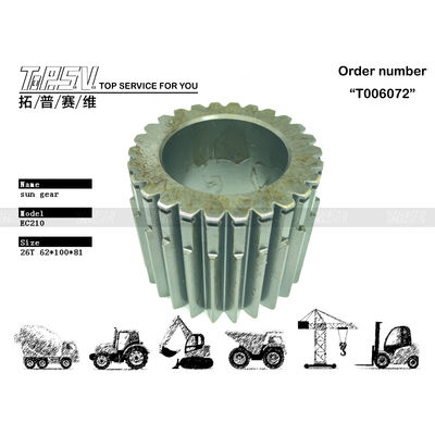 SA7117-30290 स्थापना स्थापित करने में आसान EC210 खुदाई मशीन यात्रा 2 चरण सूर्य गियर खुदाई मशीन में इस्तेमाल किया ड्राइव प्रकार हाइड्रोलिक मोटर ड्राइव