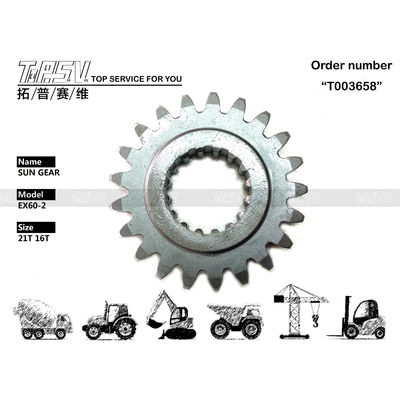 3051680 संगतता विभिन्न EX60-2 खुदाई स्विंग 1 चरण सूर्य गियर मॉडल के साथ संगत इस्पात खुदाई यात्रा मोटर भागों