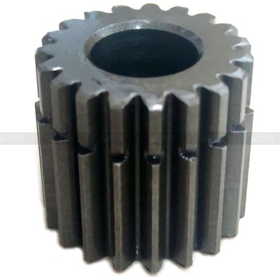 उच्च परिशुद्धता YM30 उत्खनन यात्री 2 चरण काले परिष्करण में भारी मशीनरी के लिए सूर्य गियर