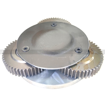 भारी शुल्क E307C उत्खनन यात्रा 1 स्टेज कैरियर असेंबली, भारी शुल्क निर्माण कार्यों के लिए काले रंग में