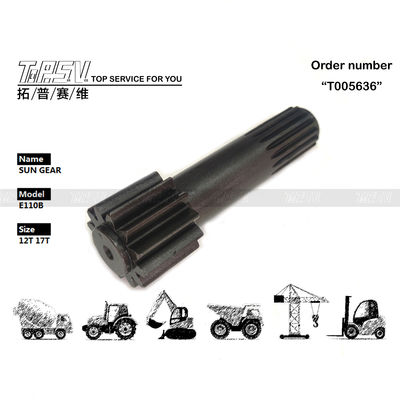 ग्रहीय रेड्यूसर SH265 खुदाई मशीन यात्रा 1 चरण सौर गियर भारी मशीनरी में इष्टतम दक्षता के लिए