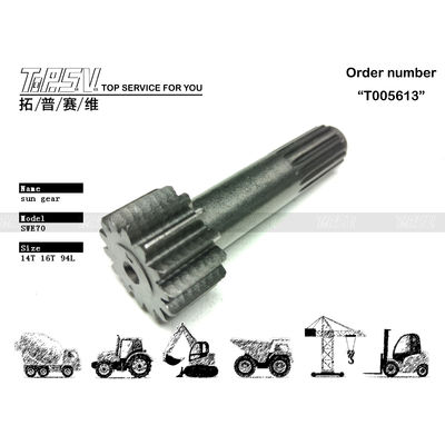 स्टील SWE70 खुदाई करने वाला यात्रा 1 स्टेज सन गियर मोटर पार्ट्स आपकी निर्माण आवश्यकताओं के लिए आवश्यक हैं