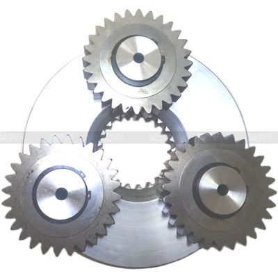 XKAQ-00473 गियर मेशिंग इंस्टॉलेशन हेवी ड्यूटी R305-9 एक्सकेवेटर स्विंग 1 स्टेज कैरियर ASSY स्टील निर्माण परियोजनाओं के लिए