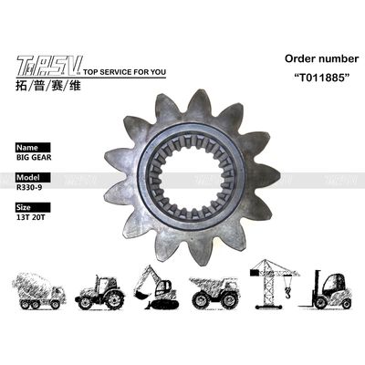 आपकी आवश्यकताओं के लिए मूल हीट ट्रीटेड R330-9 उत्खनन स्विंग बिग गियर स्पेयर पार्ट्स इलेक्ट्रॉनिक्स पार्ट्स