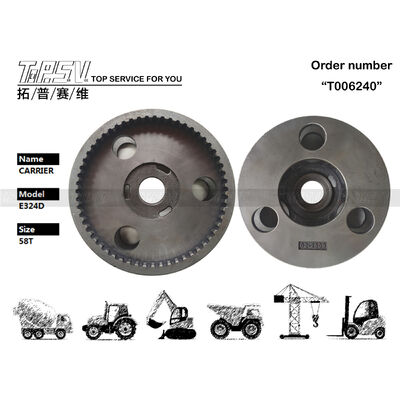 267-6799 डील्ड बैग ट्रांसपोर्ट पैकेजिंग E324D उत्खनन यात्रा 3 स्टेज प्लैनेटरी कैरियर स्टील स्ट्रक्चर ऊर्जा खनन क्षेत्र के लिए डिज़ाइन किया गया, संचालन सुनिश्चित करता है