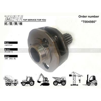 203-26-51142 काला PC100-5 खुदाईवाला स्विंग ग्रह वाहक खुदाईवाला ब्रांडों के साथ संगत मॉडल सटीक इंजीनियरिंग भारी मशीनरी घटक