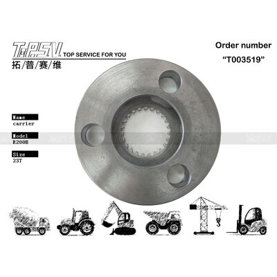 7Y-1751 हाइड्रोलिक मोटर ड्राइव E200B एक्सकेवेटर स्विंग 1 स्टेज प्लैनेटरी कैरियर काला रंग विभिन्न एक्सकेवेटर मॉडल के साथ संगत संचालन सुनिश्चित करना