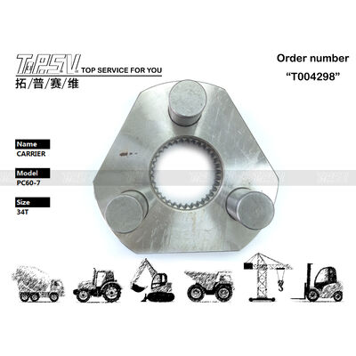 201-26-71130 हाइड्रोलिक मोटर ड्राइव PC60-7 खुदाई करने वाला स्विंग 2 स्टेज कैरियर ब्लैक कलर स्विंग मैकेनिज्म पार्ट विभिन्न खुदाई करने वाले मॉडल के लिए उपयुक्त