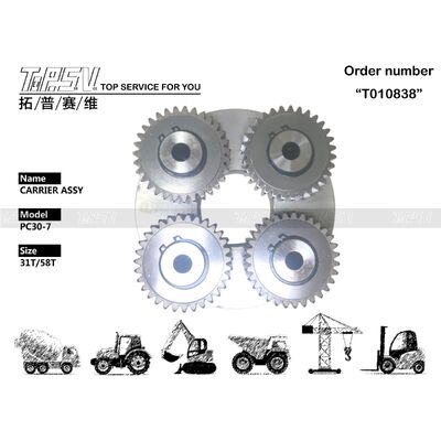 FUGHC-31-1262 हाइड्रोलिक मोटर ड्राइव हैवी ड्यूटी PC30-7 उत्खनन यात्रा 2 स्टेज कैरियर ASSY और टिकाऊ उत्खनन उपकरण भारी निर्माण कार्य की मांगों को पूरा करने के लिए बनाया गया है