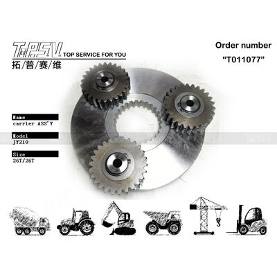 JY210 उत्खननकर्ता स्विंग 1 स्टेज कैरियर ASSY भागों के लिए स्विंग ड्राइव उत्खननकर्ता स्पेयर पार्ट्स