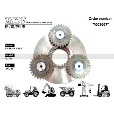 VOE14613361 EC360 उत्खनन उपकरण स्विंग 1 स्टेज कैरियर ASSY स्विंग ड्राइव के लिए भागों