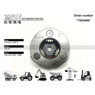 ZX120 उत्खनन स्विंग 2 स्टेज कैरियर ASSY स्विंग ड्राइव उत्खनन स्पेयर पार्ट्स के लिए पुर्जे
