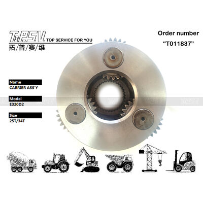 E320D2 उत्खनन स्विंग 2 स्टेज कैरियर ASSY स्विंग ड्राइव उत्खनन स्पेयर पार्ट्स के लिए पार्ट्स