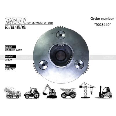 05/903866 JS220 खुदाई स्विंग 1 स्टेज कैरियर ASSY पार्ट्स स्विंग ड्राइव खुदाई स्पेयर पार्ट्स के लिए