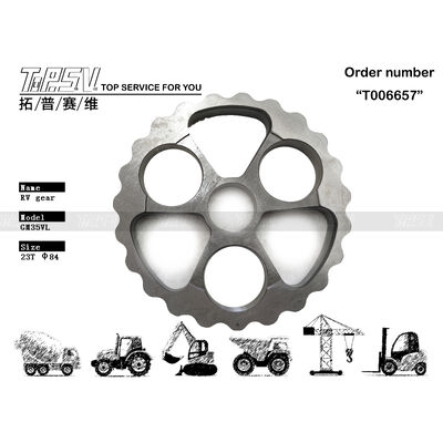 GM35VL खुदाई यात्रा आरवी गियर पार्ट्स यात्रा ड्राइव खुदाई स्पेयर पार्ट्स के लिए