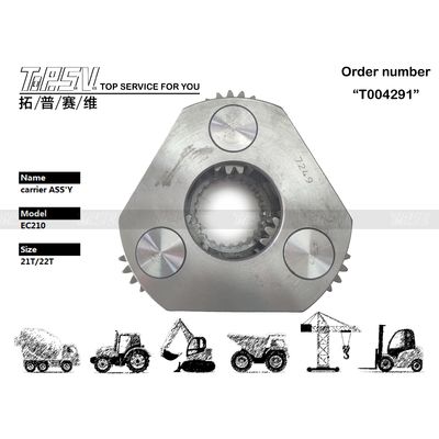 SA7118-30200 EC200B खुदाई मशीन स्विंग ग्रह गियर वाहक 22T गियर पार्ट्स