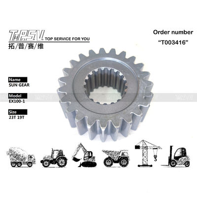 Good price 3037606 ब्लैक स्विंग 1Stgae एक्सकेवेटर सन गियर EX100 हाइड्रोलिक ड्राइव मशीनरी के लिए ऑनलाइन